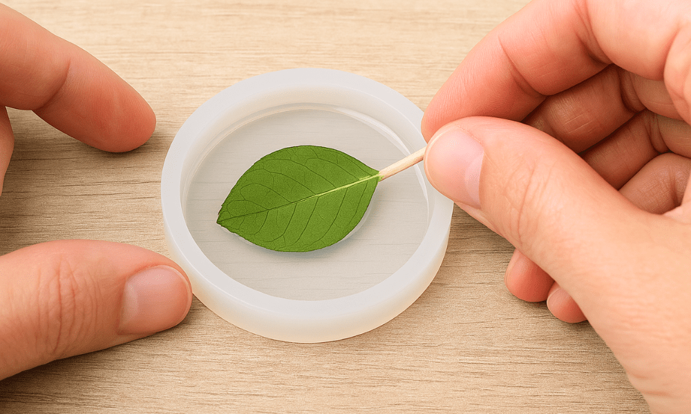 Blaadjes in epoxy gieten - Praktische tips - itsOkay