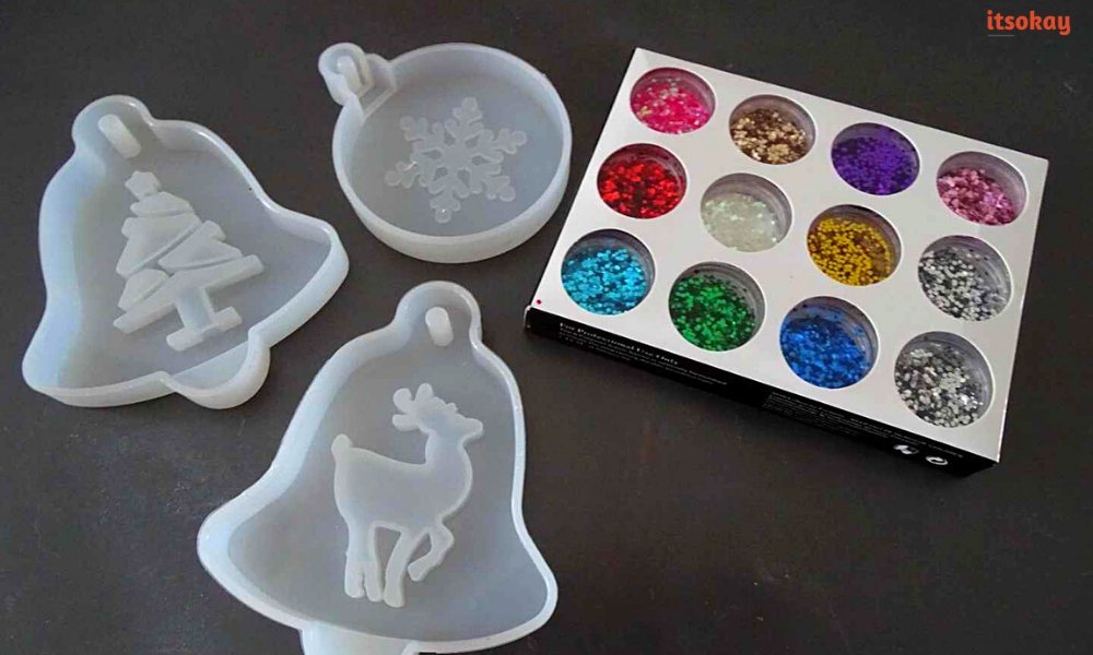 DIY: Kerst decoraties met epoxy maken - itsOkay