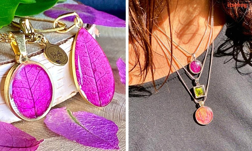 Handgemaakte hangers maken met bloemen - itsOkay