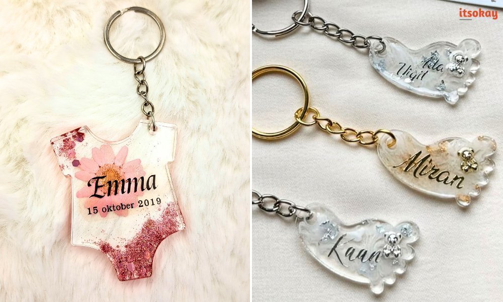 Inspiratie voor unieke kraamcadeautjes met epoxy - itsOkay