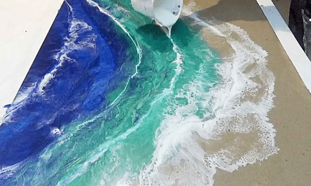 Ocean Art (Golven) maken met Epoxy - Handleiding - itsOkay