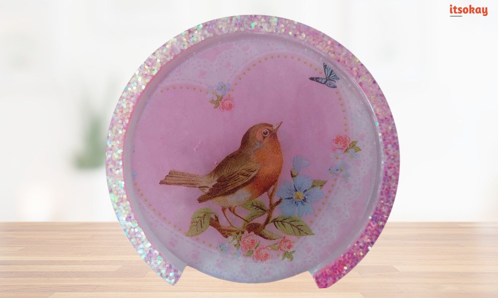 Servetten verwerken in epoxy - itsOkay