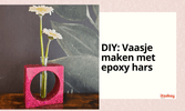 Zelf een vaasje maken van epoxyhars - itsOkay