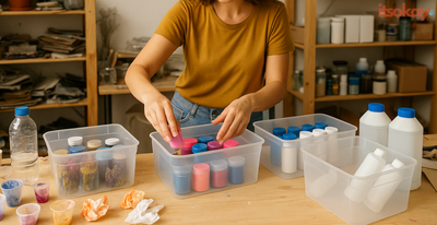 Je epoxy werkplek organiseren: tips & tricks