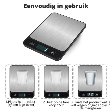 Digitale Weegschaal - Pro - itsokay