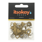 Diverse Metalen Vintage Hartjes - #itsokay#