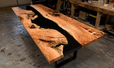 Eikenhout verwerken in epoxy