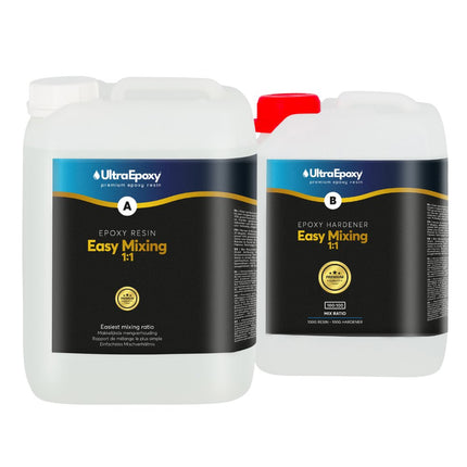 Epoxy giethars - 1:1 mengen - #itsokay#