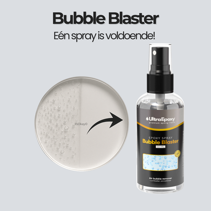 Bubble Blaster voor epoxy