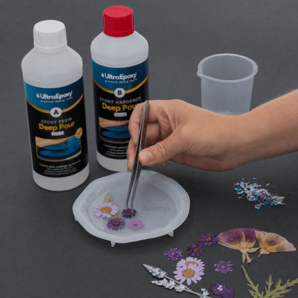 Geperste bloemen en bladeren - itsokay