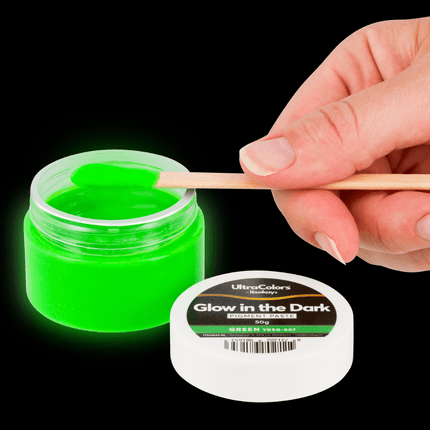 Glow in the dark epoxy pigmenten (10 kleuren) - itsokay