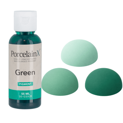 Groen kleurpigment voor Jesmonite & Gips (18 kleuren) - itsokay