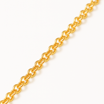 Ketting van metaal 2,5x2mm schakels (5 meter per rol) - #itsokay#