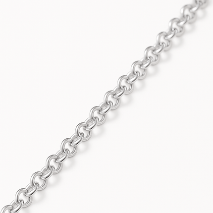 Ketting van metaal 2,5x2mm schakels (5 meter per rol) - #itsokay#