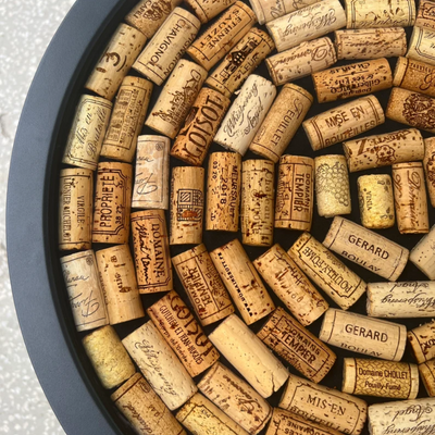 Kurken in epoxy gieten