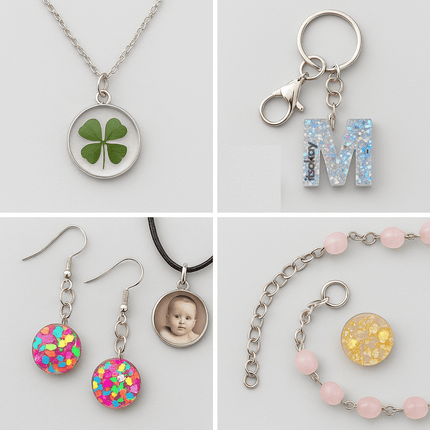 Metalen ringetjes rond 4 of 8 mm (± 50st.) - #itsokay#