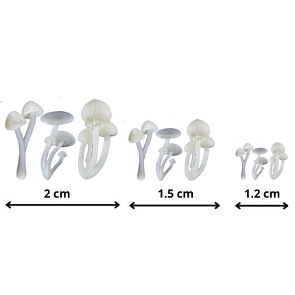 Miniaturen/figuren Paddenstoelen (9 st.) - #itsokay#