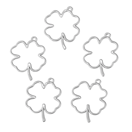 Open bedel "Klavertje vier" (5 st.) - #itsokay#