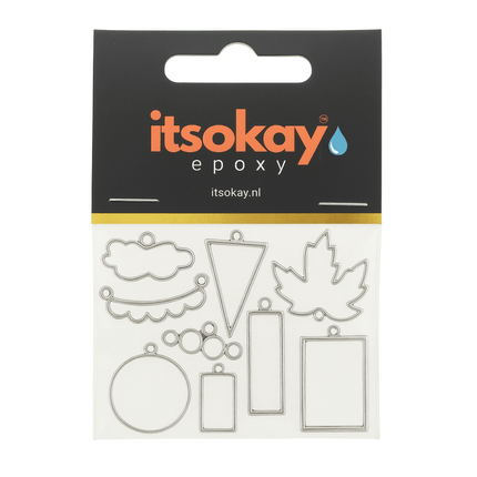 Open bedel set met dikke rand (10 st.) - #itsokay#