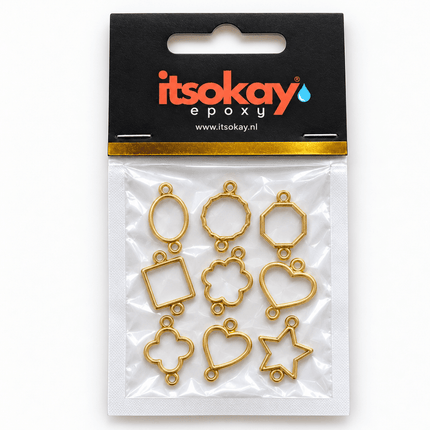 Open bedel voor armbandjes (9 stuks) - itsokay