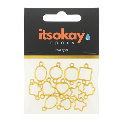 Open bedel voor armbandjes (9 stuks) - #itsokay#