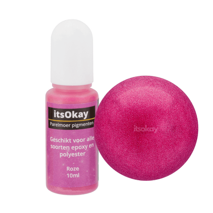 Parelmoer epoxy pigmenten (per flesje) - itsokay