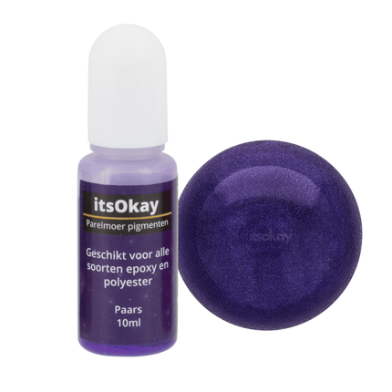 Parelmoer epoxy pigmenten (per flesje) - itsokay
