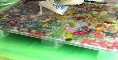 Puzzel coating & glanzende laag geven