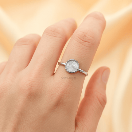 Ringen voor cabochons of epoxy - 8/12 mm (10st.) - itsokay