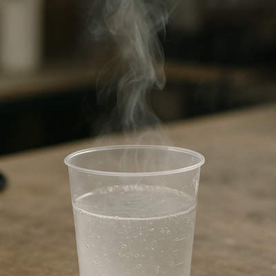 Waarom rookt mijn epoxy giethars?