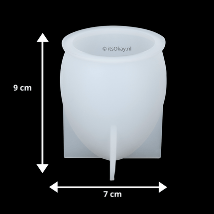 Siliconen Mal Draakje + Ei (2 mallen) - itsokay