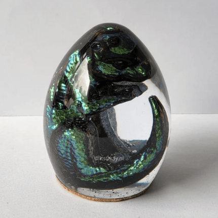 Siliconen Mal Draakje + Ei (2 mallen) - itsokay