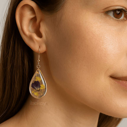 Siliconen Mal Druppel Oorbellen - #itsokay#