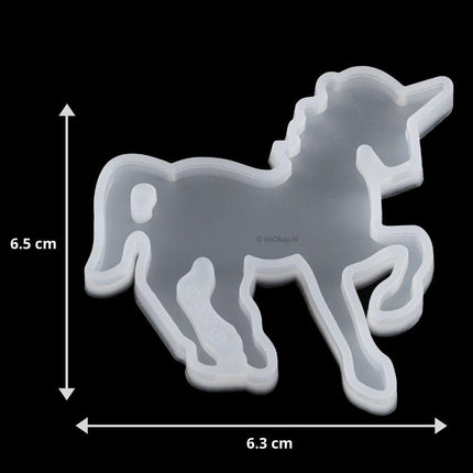 Siliconen Mal Eenhoorn / Paard