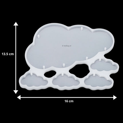 Siliconen Mal Geboorte / Verjaardag Wolk - #itsokay#