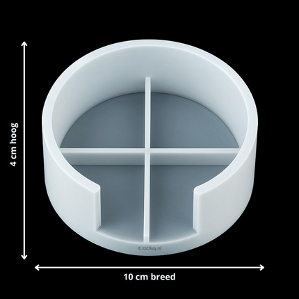 Siliconen Mal Onderzetters en/of Houder Rond - #itsokay#