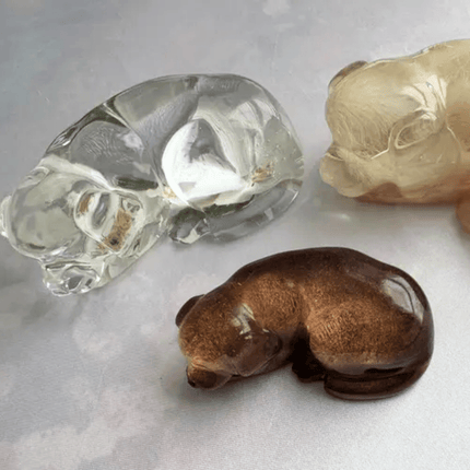 Siliconen mal slapende kat & hond - itsokay