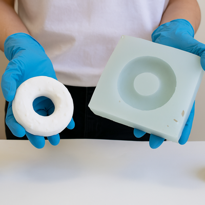 Zelf siliconen mallen maken