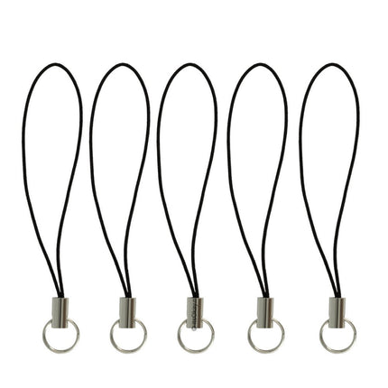 Sleutelhanger Koord 20 stuks - Zilveren Sluiting (6 cm) - #itsokay#