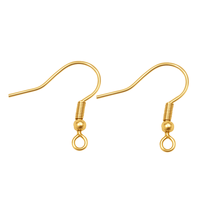 Stainless steel Franse oorhaken 20x18mm (20 paar) - #itsokay#