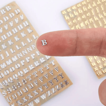 Stickers Letters & Cijfers (640 st.) - itsokay