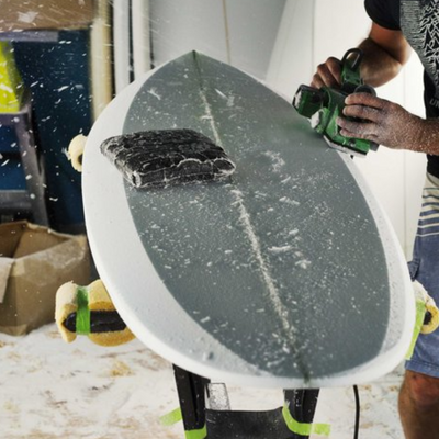 Surfplank bouwen met epoxy