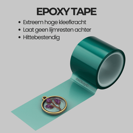 Tape voor epoxy sieraden (open bedelen) - #itsokay#