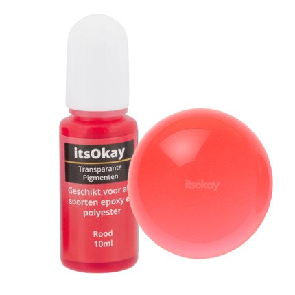 Transparante epoxy pigmenten (per flesje) - itsokay