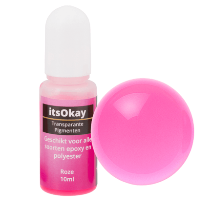 Transparante epoxy pigmenten (per flesje) - itsokay
