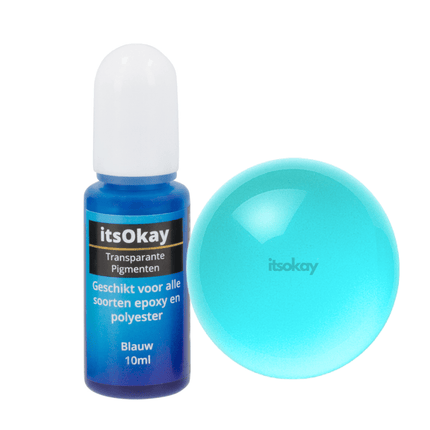 Transparante epoxy pigmenten (per flesje) - itsokay