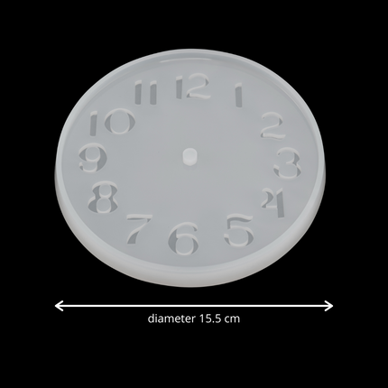 Siliconen Mal Klok - Zelf een klok maken!