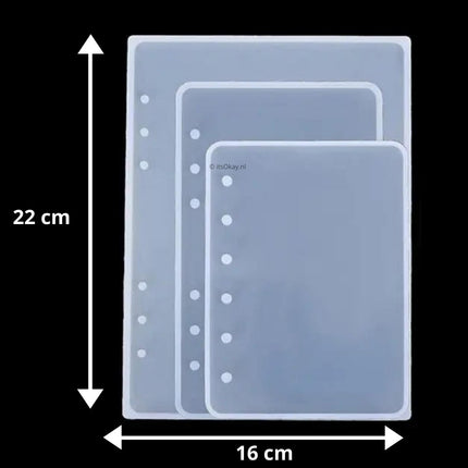 Boekenkaft maken set - Mal / ringetjes - #itsokay#