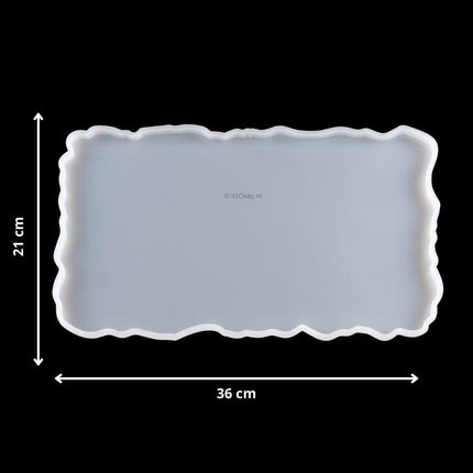 Dienblad Maken Pakket - Siliconen Mal + Gouden handvaten - #itsokay#