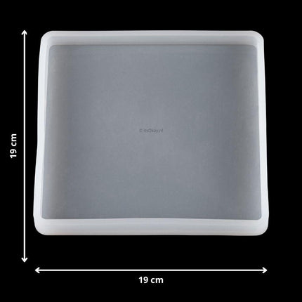 Dienblad / Onderzetter Siliconen Mal | Rond | Vierkant - #itsokay#